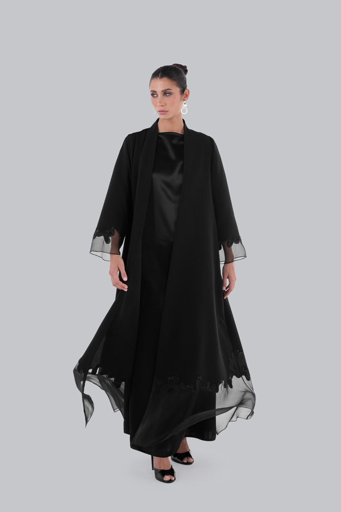 HALO ORGANZA ABAYA SM2656