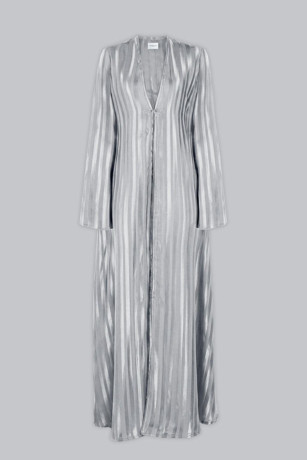 SM2628  BARRE FLARE ABAYA