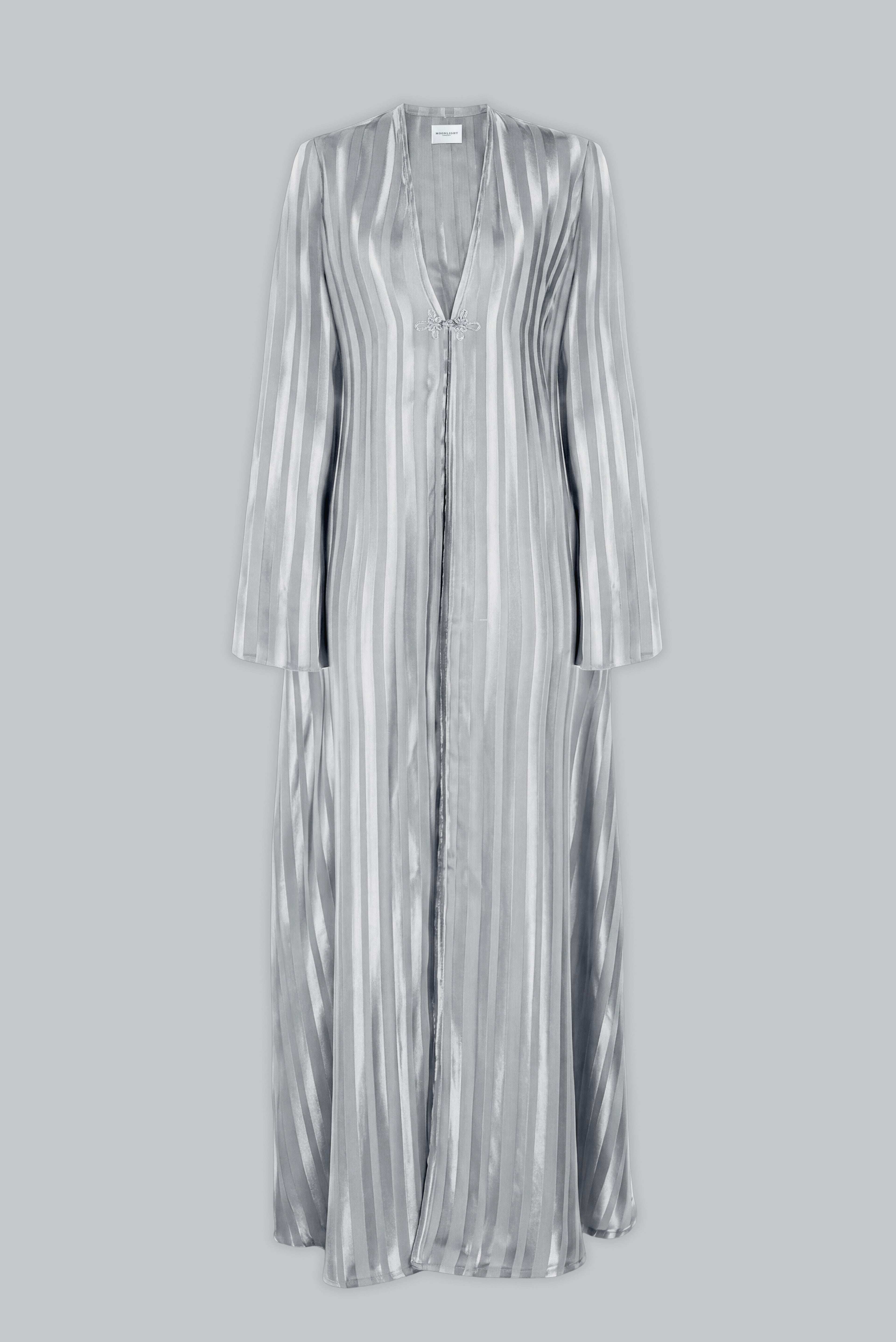 SM2628  BARRE FLARE ABAYA