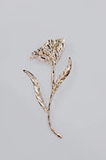 FLEUR SCULPTED BROOCH -A2601