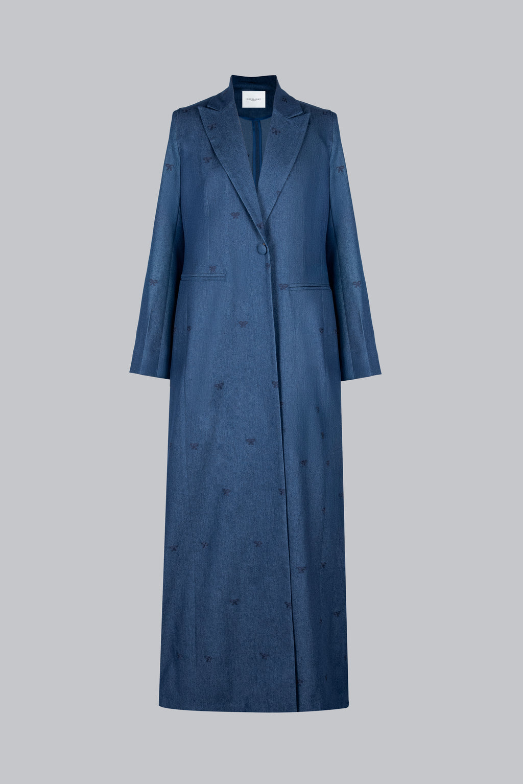 SM2642   Ruban Long Blazer