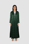 MNPF002-RG MOONLIGHT CONCEPT ROYAL GREEN MOTIF JACQUARD DESIGN