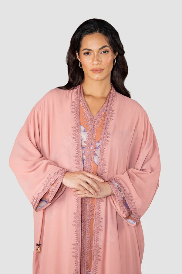 RMDCB2505 ETHEREAL LAYERS KIMONO ABAYA