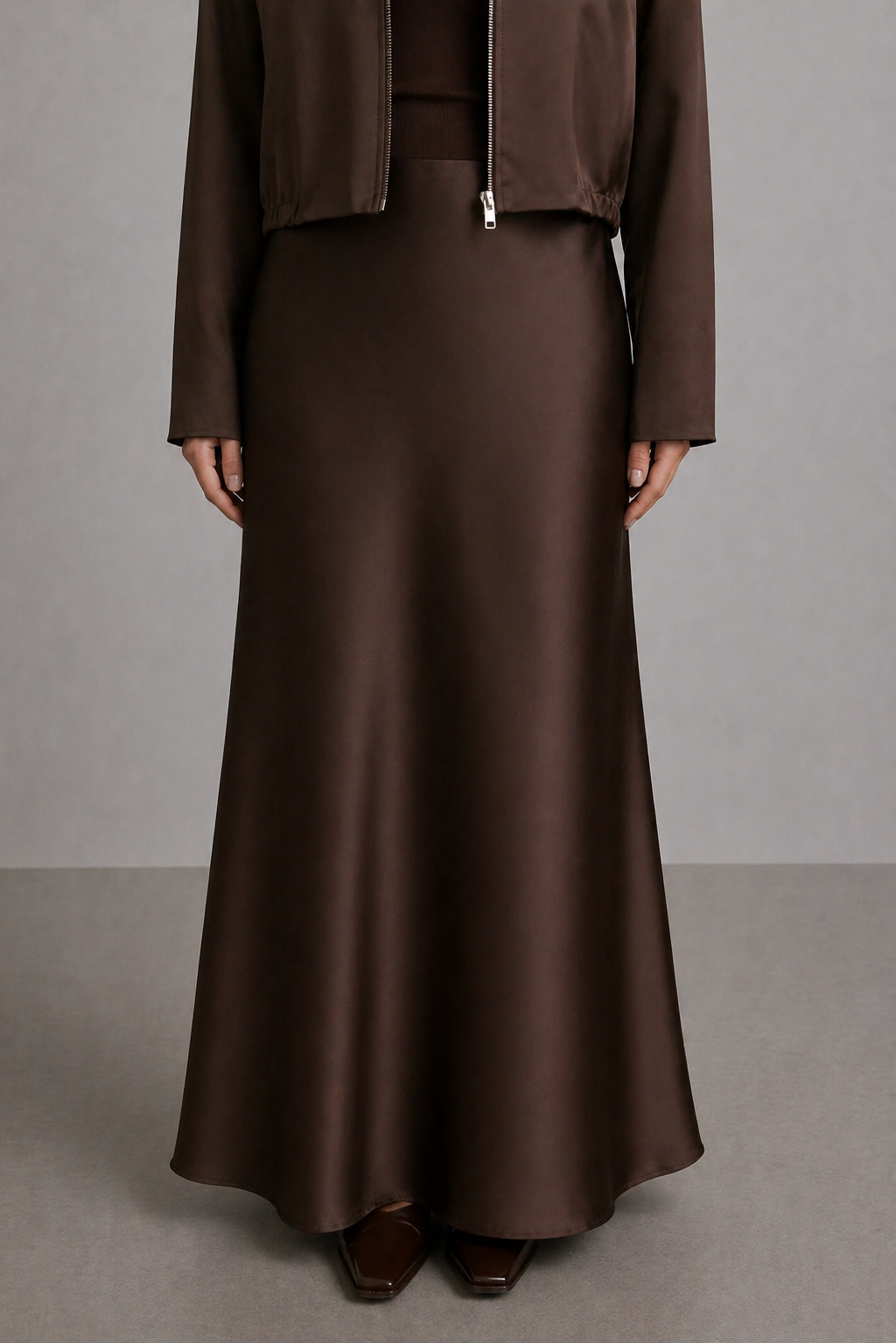 LUSTER LONG SKIRT SM2648S