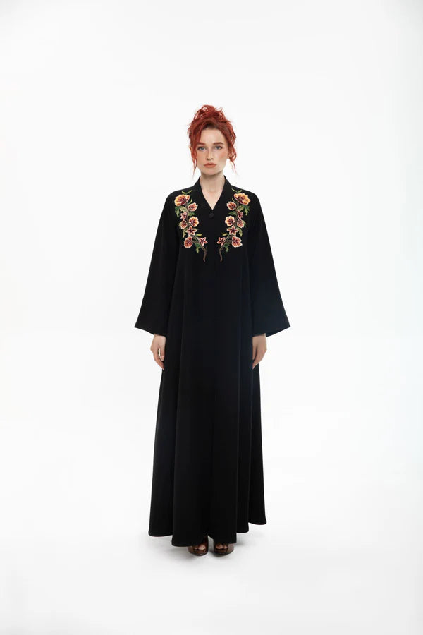 SM2402 REGAL RADIANCE FLARE ABAYA