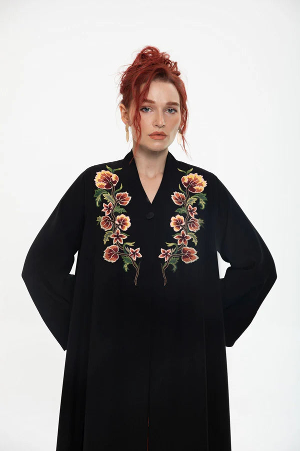 SM2402 REGAL RADIANCE FLARE ABAYA