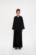 SM2403 SOPHISTICATED SERENITY HIGH NECK ABAYA