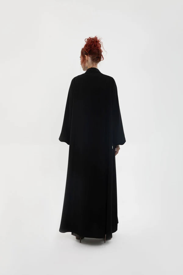 SM2403 SOPHISTICATED SERENITY HIGH NECK ABAYA