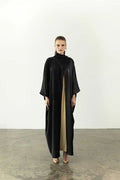 EAA2409-HW OVERLAY CREPE ABAYA