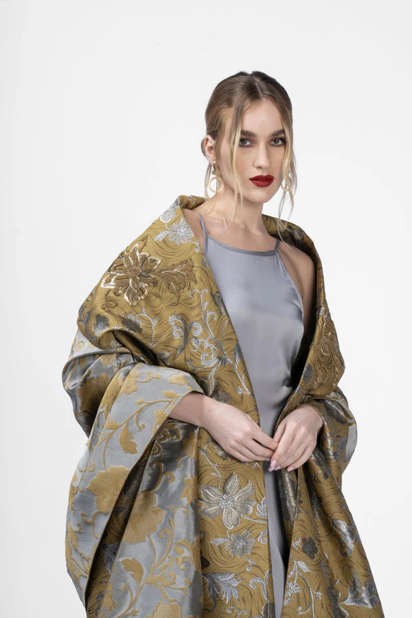 RMDHC2403 SILKEN SHADOWS HAUTE COUTURE ABAYA