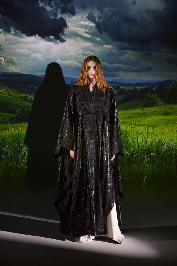 SM2413 ETHEREAL BEAUTY HAUTE COUTURE ABAYA