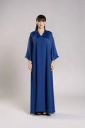 RMDJL2508-ROYAL BLUE LUNAR GLOW KIMONO JALABIYA