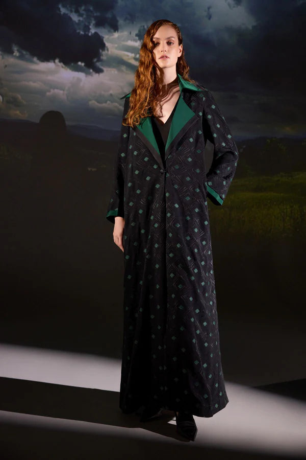 SM2408 TIMELESS OPULENCE JACKET ABAYA