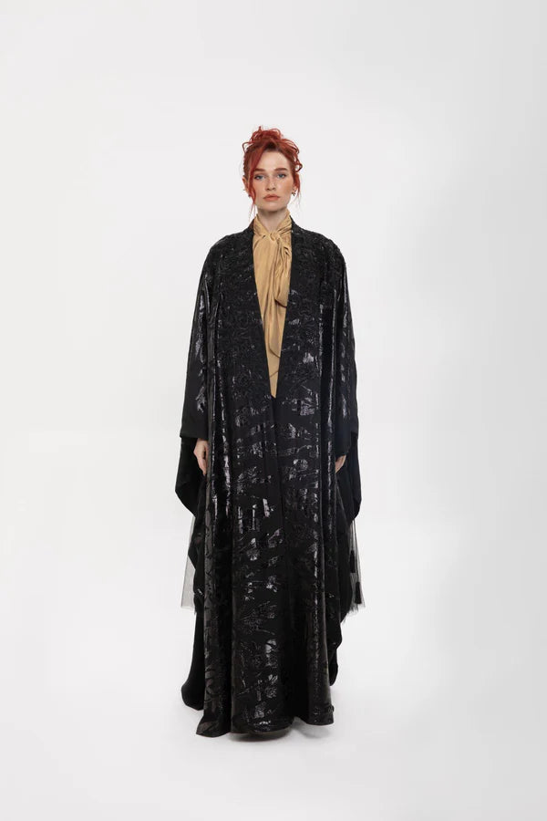 SM2413 ETHEREAL BEAUTY HAUTE COUTURE ABAYA