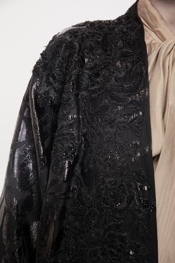 SM2413 ETHEREAL BEAUTY HAUTE COUTURE ABAYA