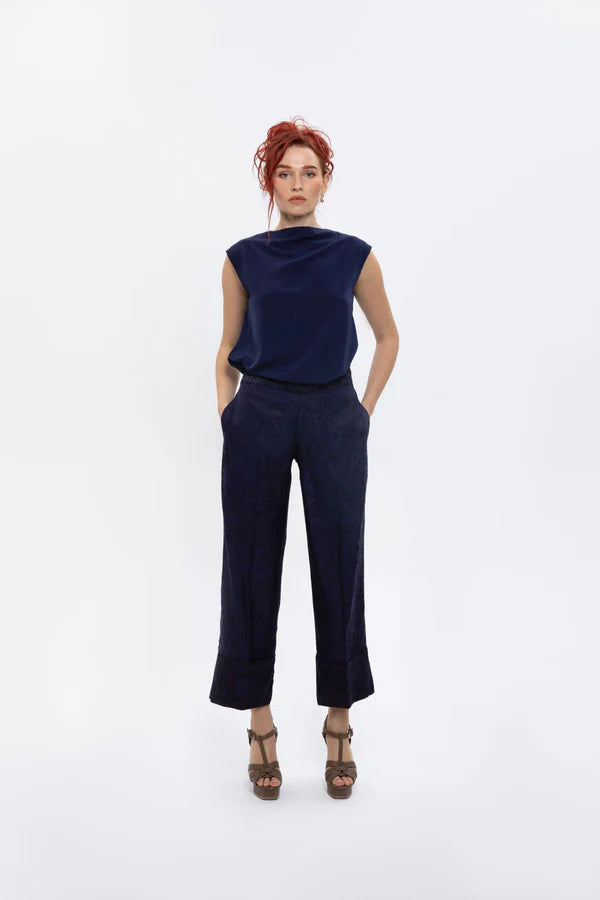 SM2416-BLUE ELEGANZA AURA SUIT