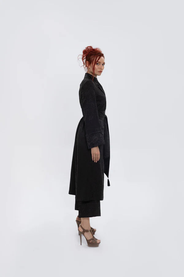 SM2416-BLACK ELEGANZA AURA SUIT