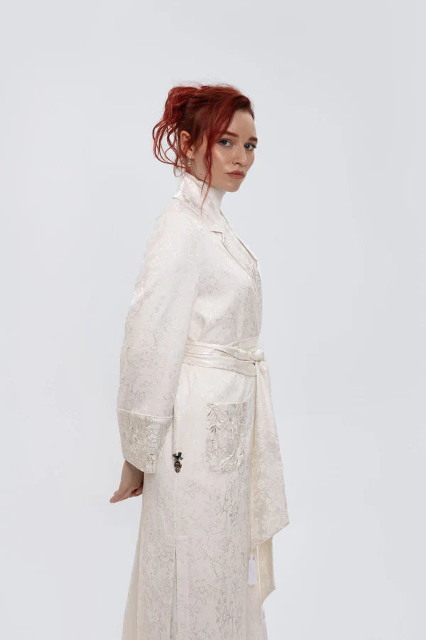 SM2416-OFF WHITE ELEGANZA AURA SUIT
