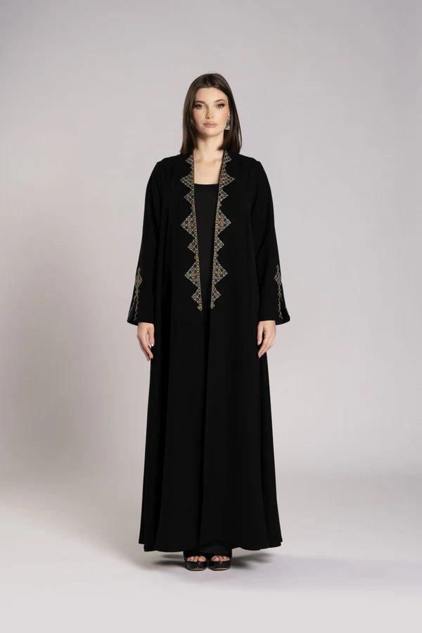 RMD2503 MIDNIGHT RADIANCE NAVY SUIT ABAYA